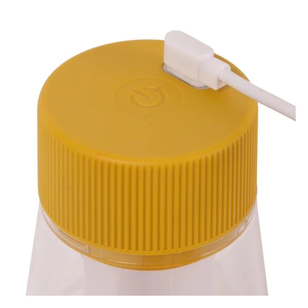 Lucide LORALI - Rechargeable Table lamp Indoor/Outdoor - Battery pack - Ø 7,7 cm - LED Dim. - IP44 - Ocher Yellow - detail 1